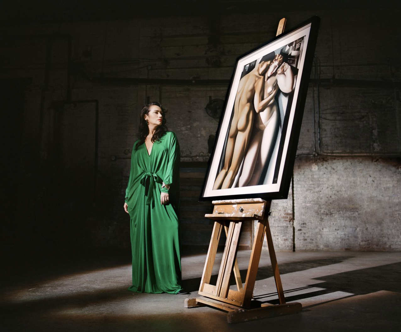 ELLE MAGAZINE ~ Lempicka Is Repainting Broadway