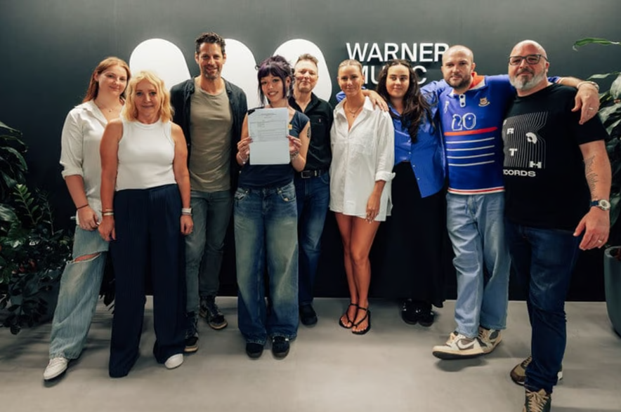 BILLBOARD ~ Esha Tewari Signs to Warner Music in Exclusive Deal With Atlantic Records