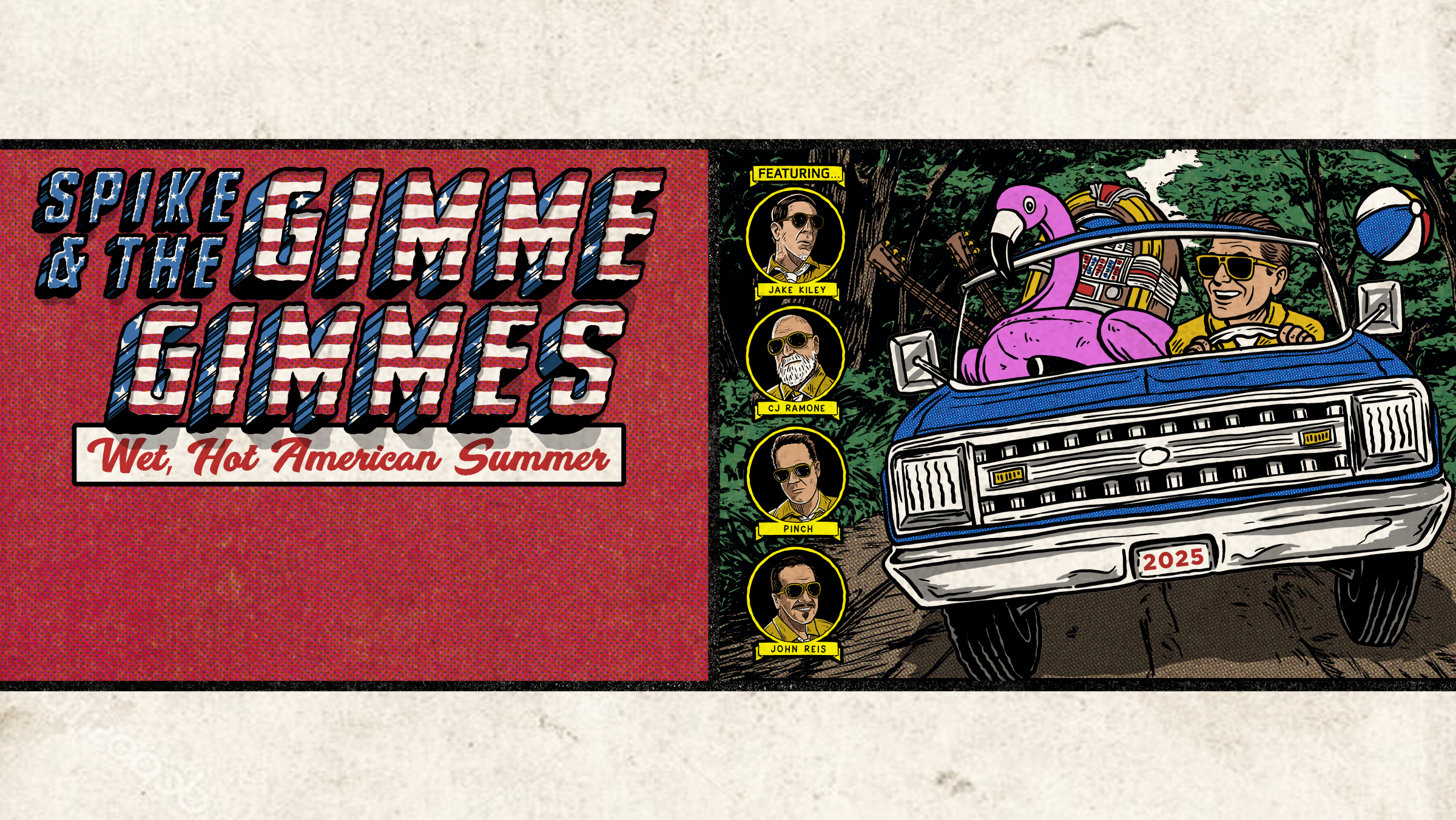 Spike & The Gimme Gimmes’ Wet, Hot American Summer Tour with The Schizophonics On Sale Now